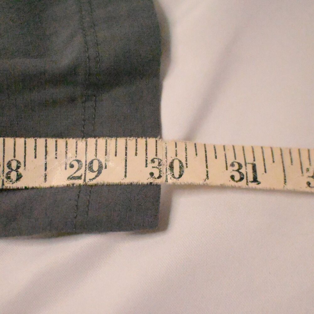 LL Bean Pants Womens 10 Gray‎ Vista Trekking Cargo Hiking Outdoor Roll Tab Pants - Picture 7 of 7